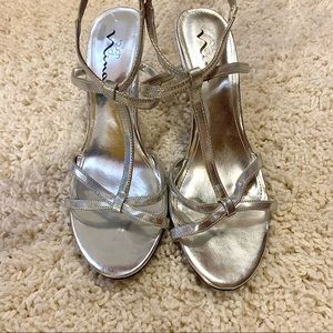 Silver/Holographic Bridal Heels